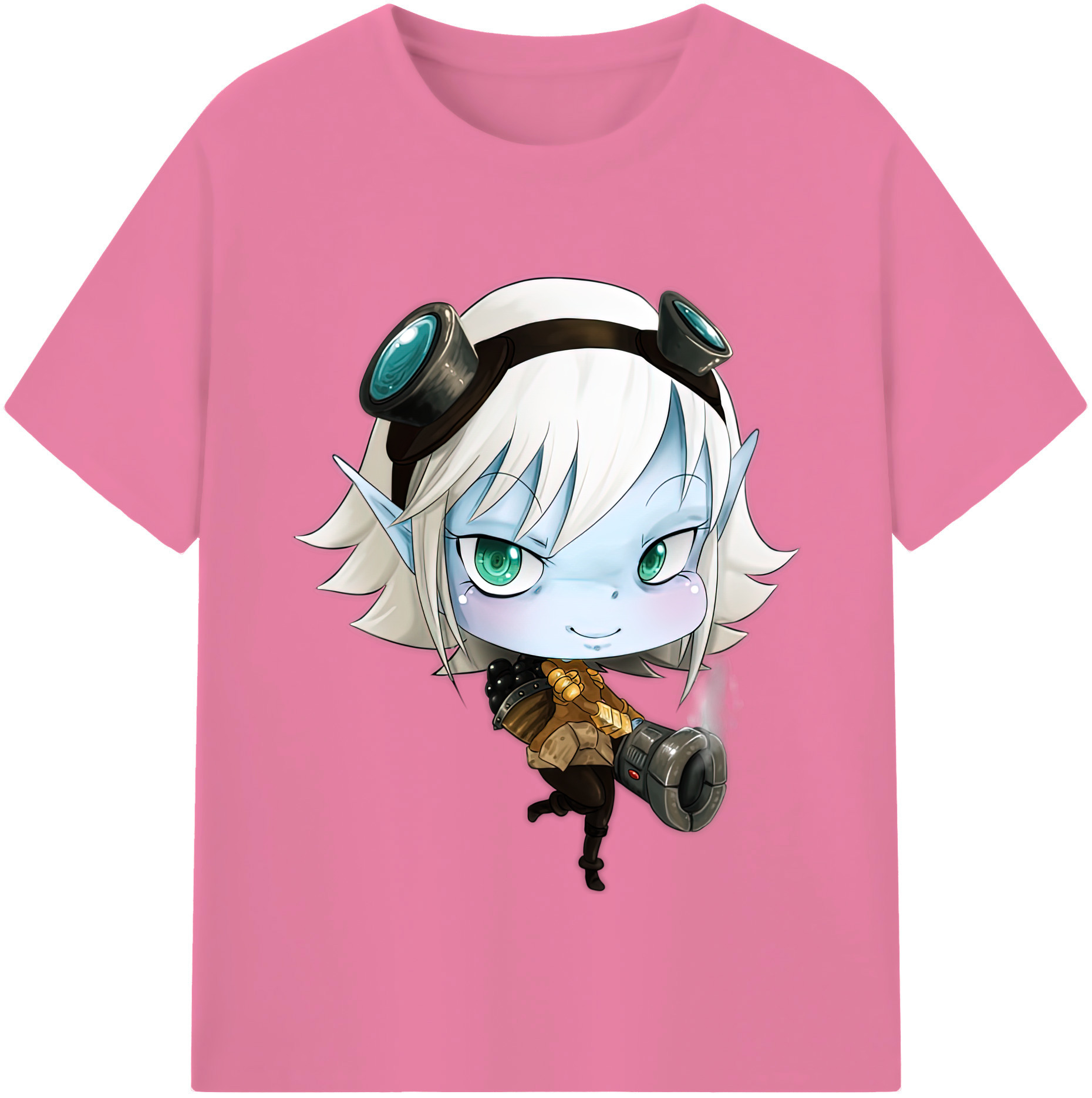 リーグ・オブ・レジェンド League of Legends LOL 綿100％半袖Tシャツ（フロントプリント）